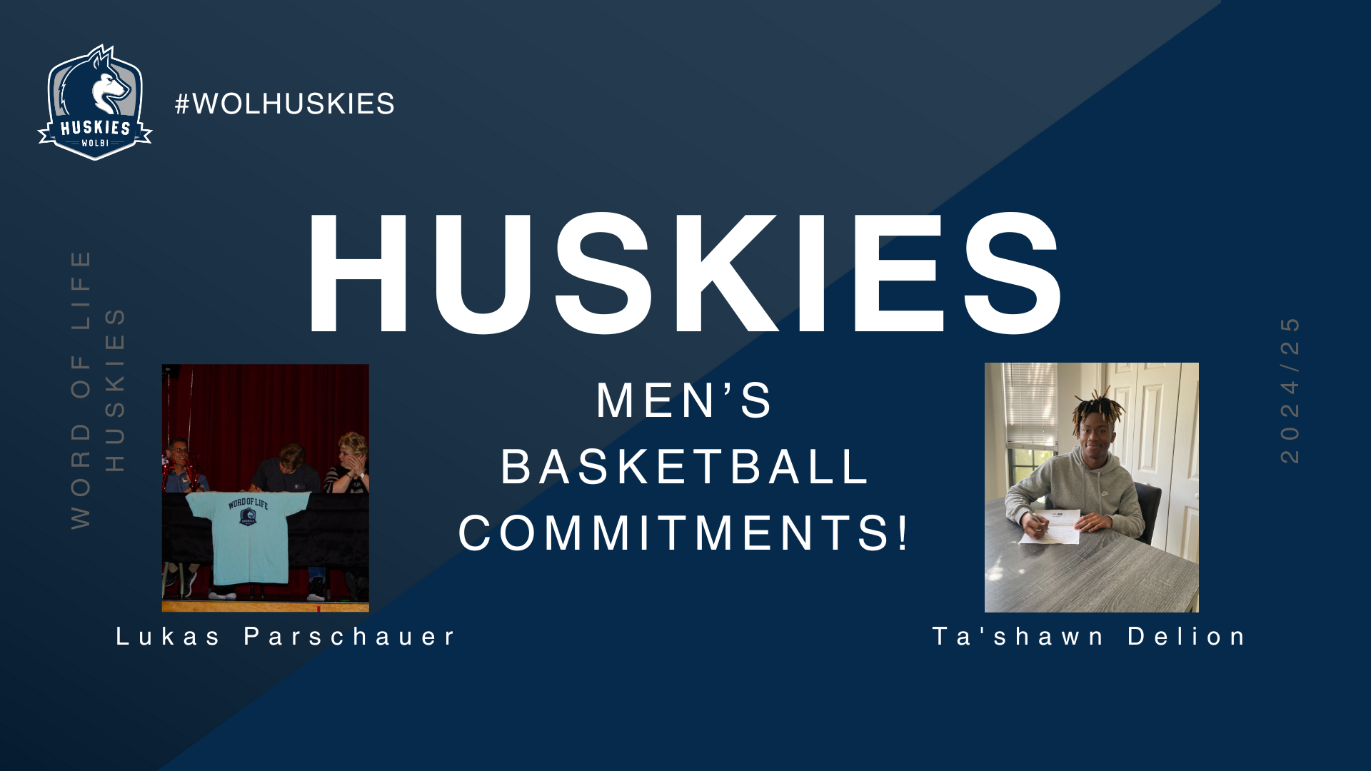 Huskies Land 2 Commitments